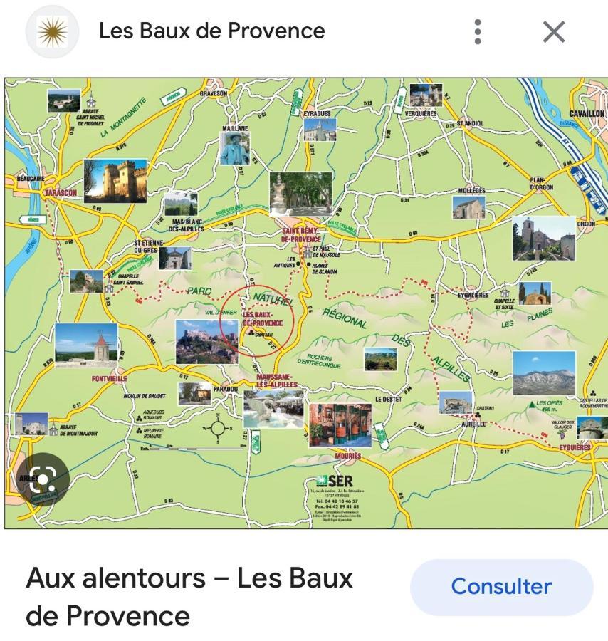 Lou Bonur Appartement Les Baux-de-Provence Buitenkant foto